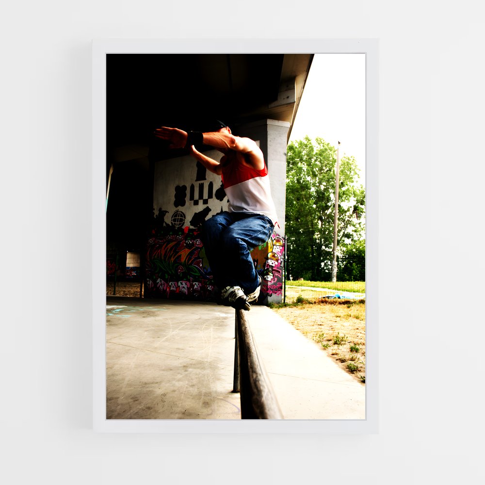 Poster Trickster Inline – affiche Rollerblade (vue 3)